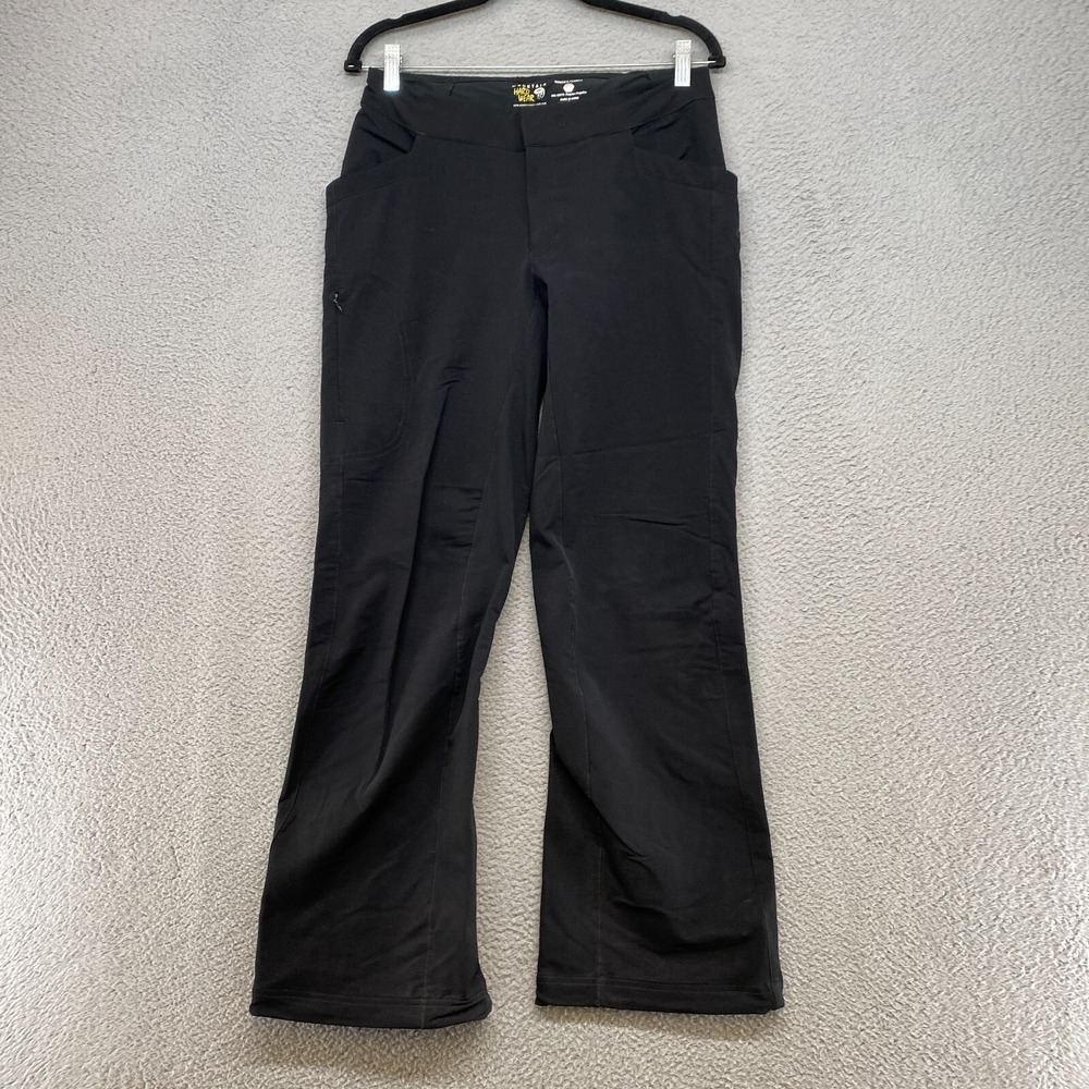 Mountain Hardwear Soft Shell Pants‎ Womens 8 Ski Snowboard Outer Layer Black